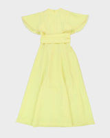 Vintage 1970s Yellow Maxi Prairie Dress - XXS