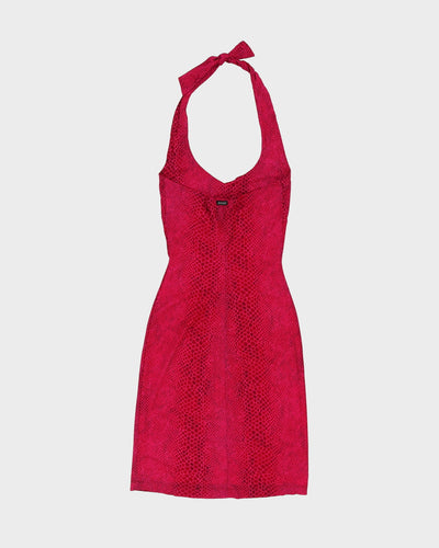 Y2K Guess Purple Halter Dress - S