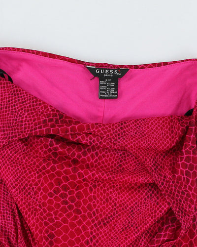 Y2K Guess Purple Halter Dress - S