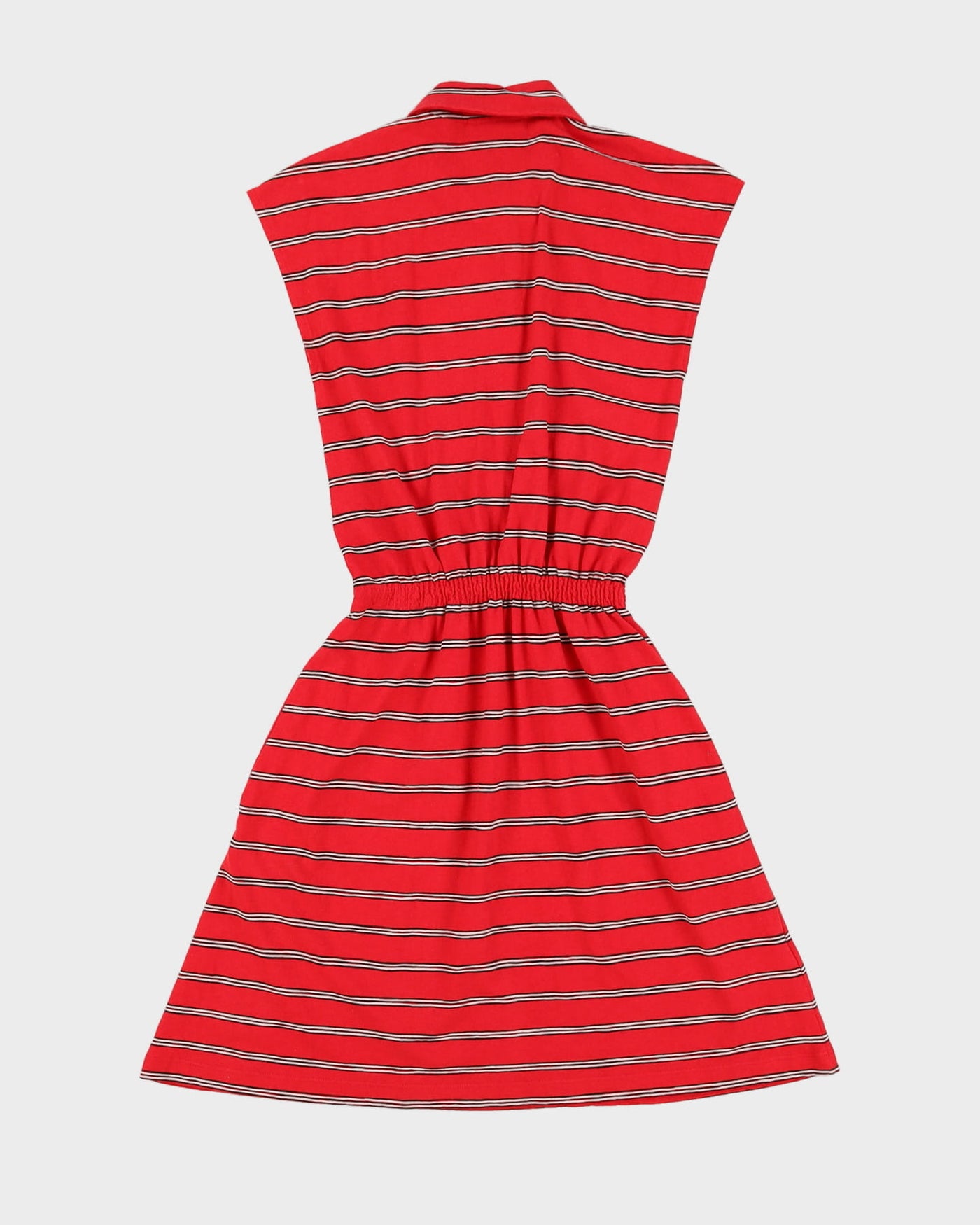 Y2K Lacoste Red Jersey Dress - S