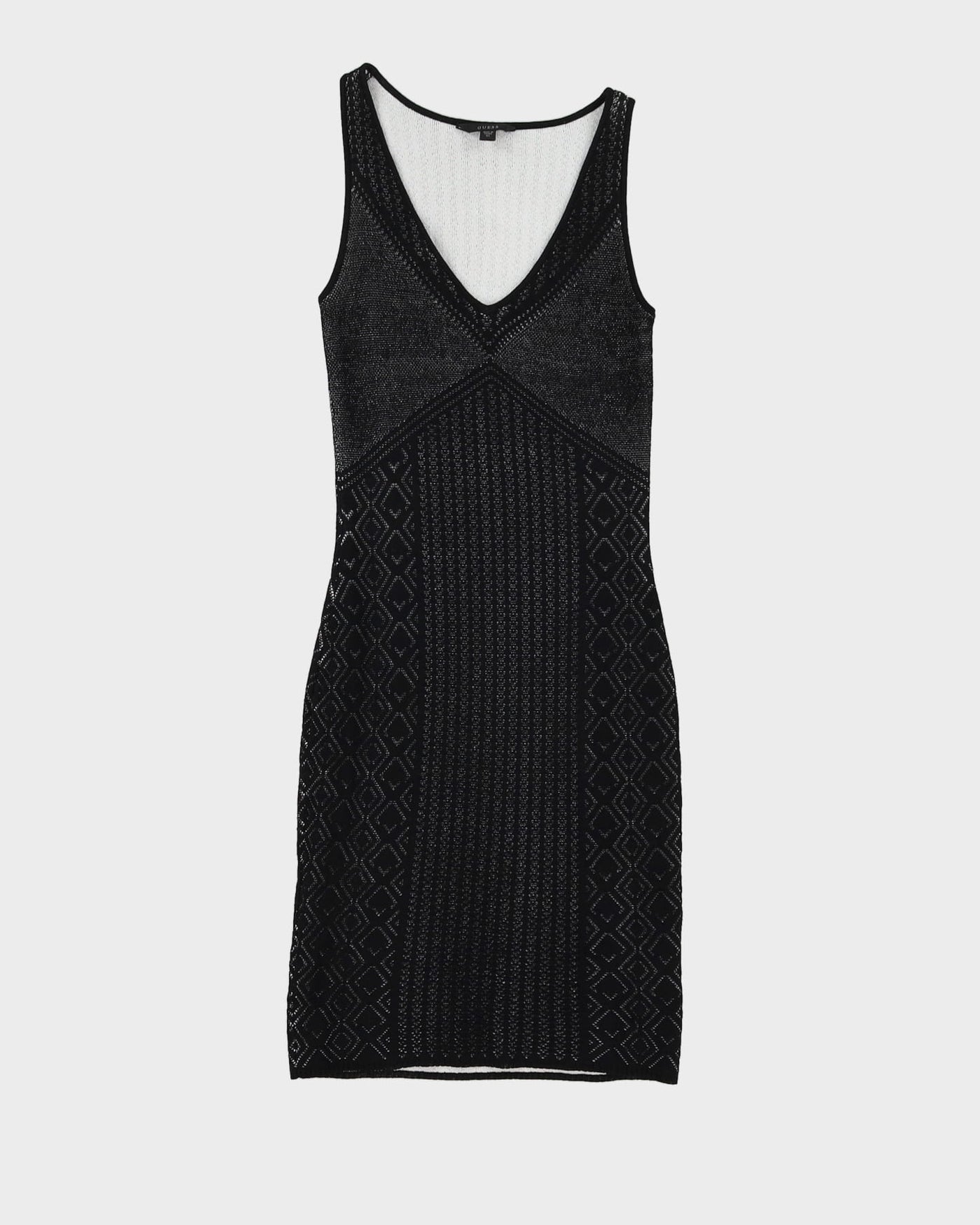 Y2K Guess Black Sleeveless Dress - XS