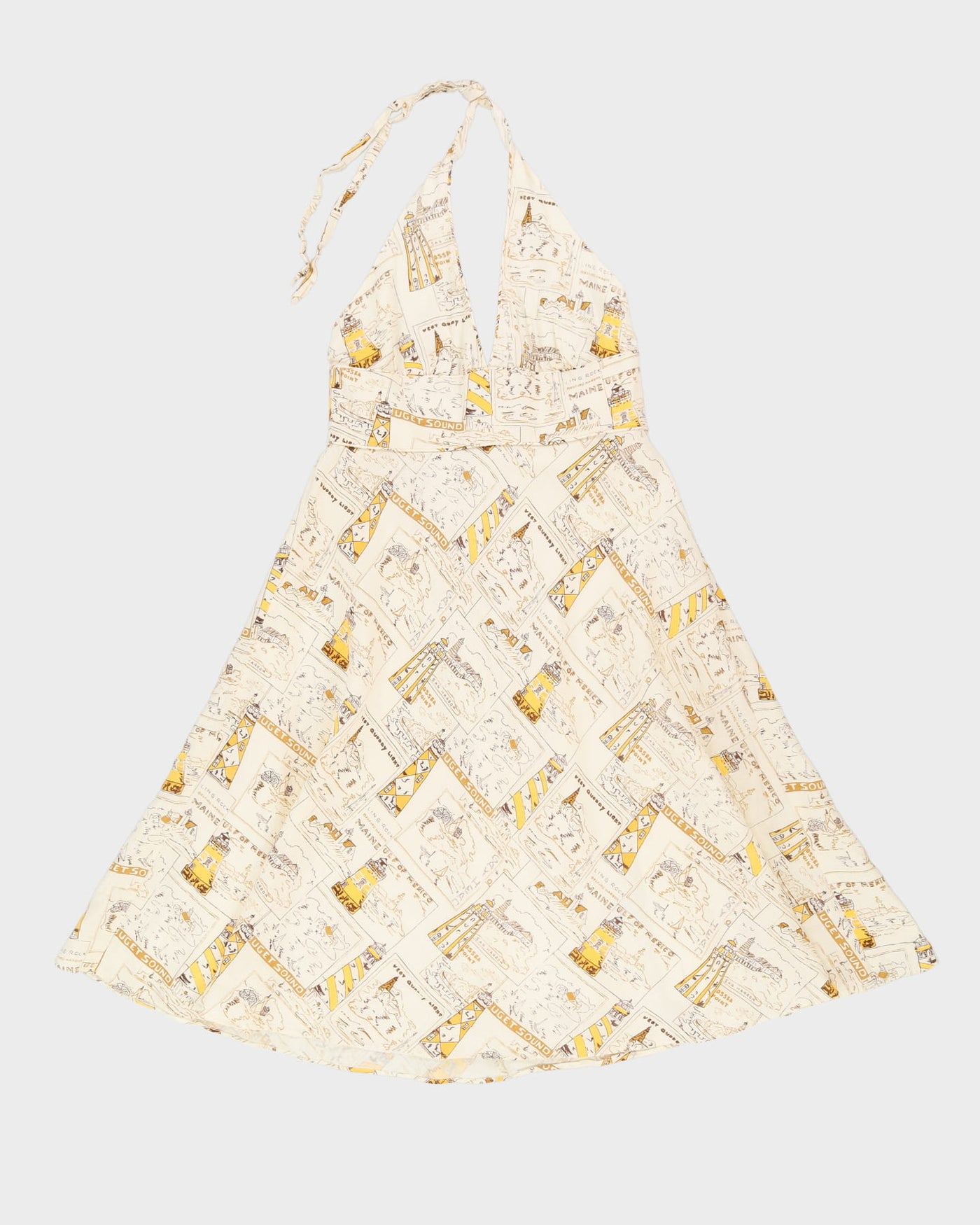 J. Crew Style Halter Dress - S