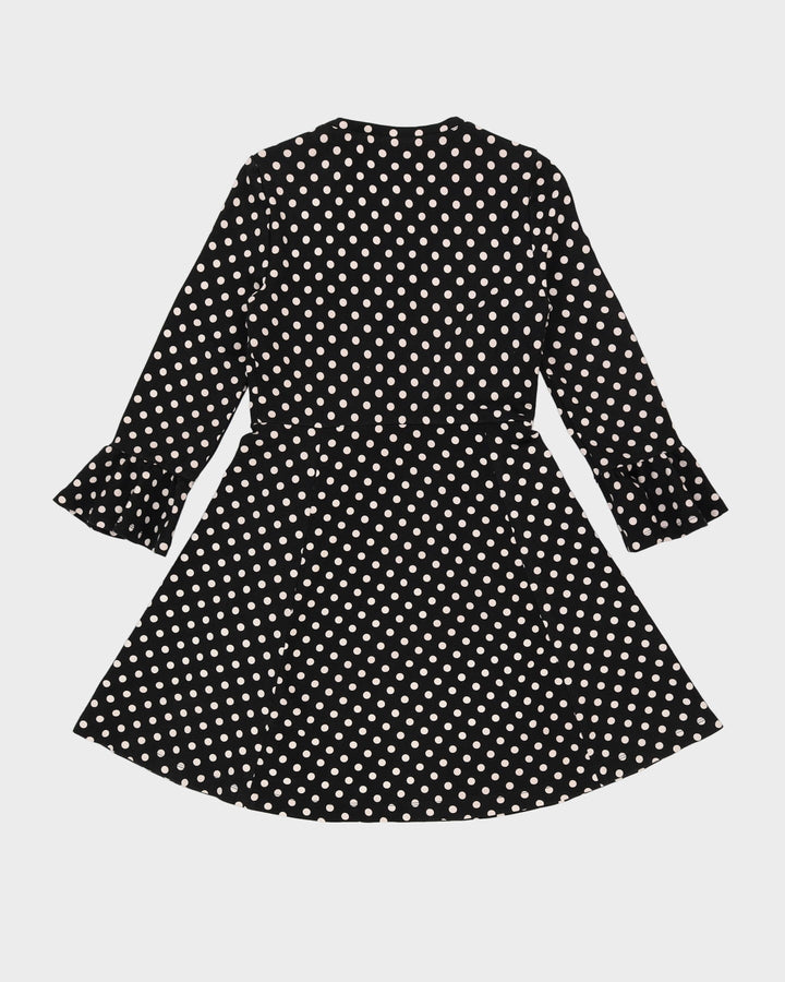 Kate Spade Black Polka Dot Dress - S