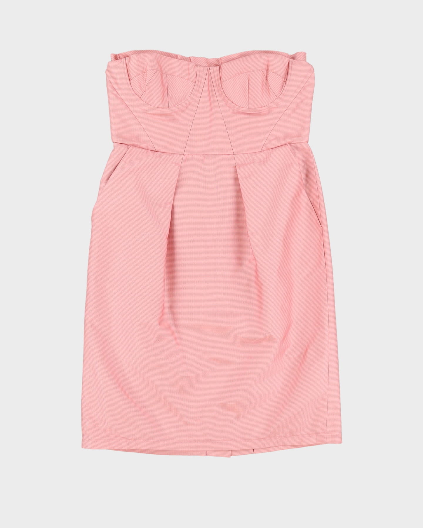 Lida Baday Pink Bustier Dress - M