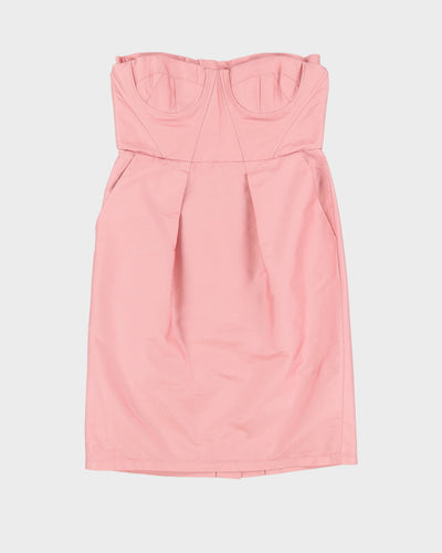 Lida Baday Pink Bustier Dress - M