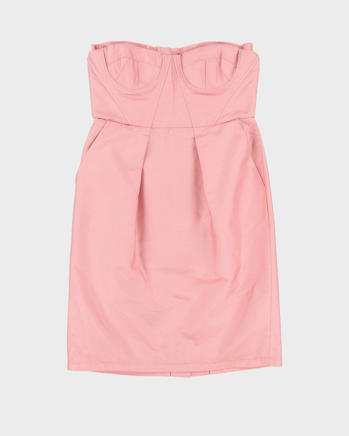 Lida Baday Pink Bustier Dress - M