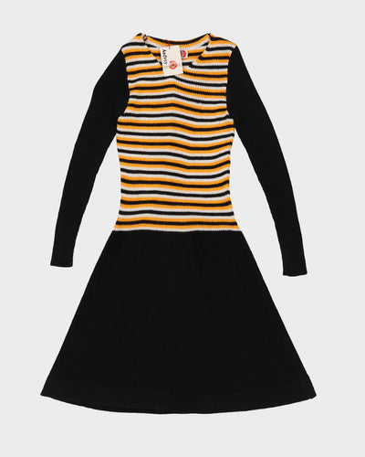 1970s Deadstock Audrey Knitted Dress - XS
