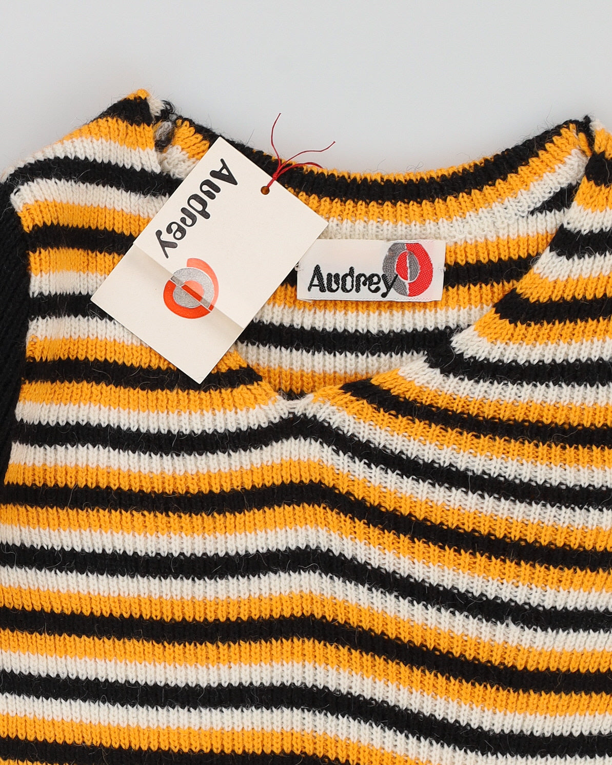 1970s Deadstock Audrey Knitted Dress - XS