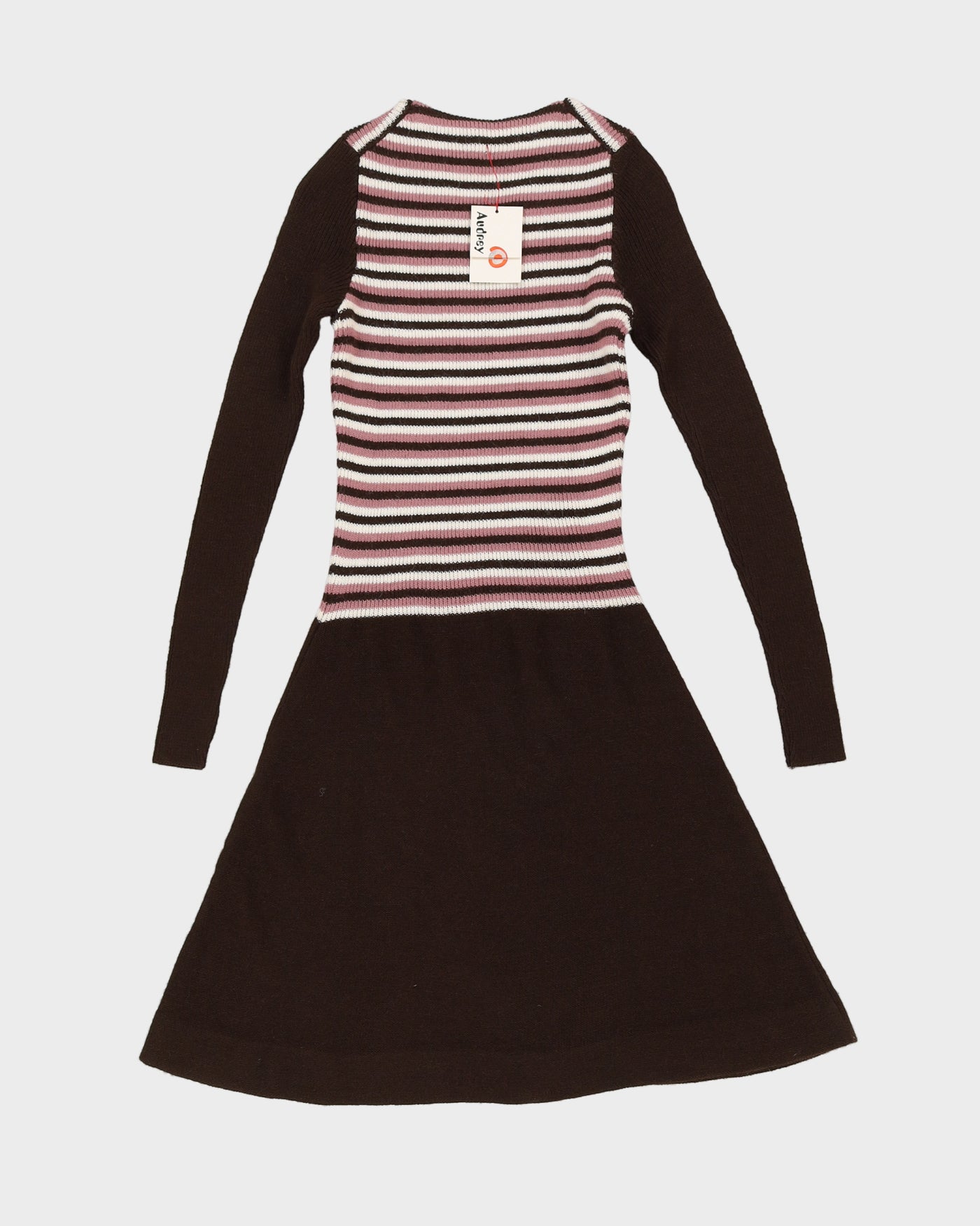 1970s Deadstock Audrey Knitted Dress - XS