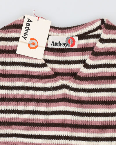 1970s Deadstock Audrey Knitted Dress - XS