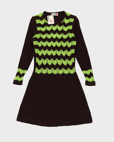 1970s Deadstock Audrey Knitted Dress - XS