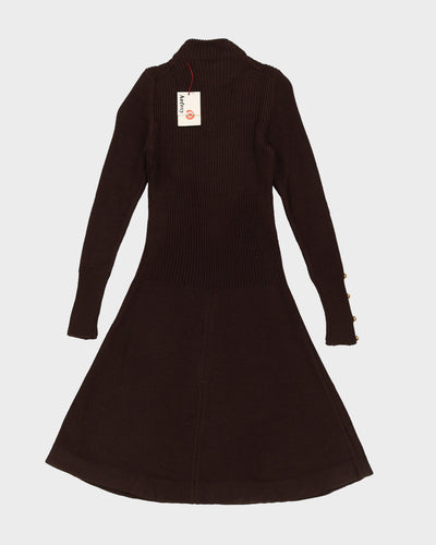 1970s Deadstock Audrey Knitted Dress - XS