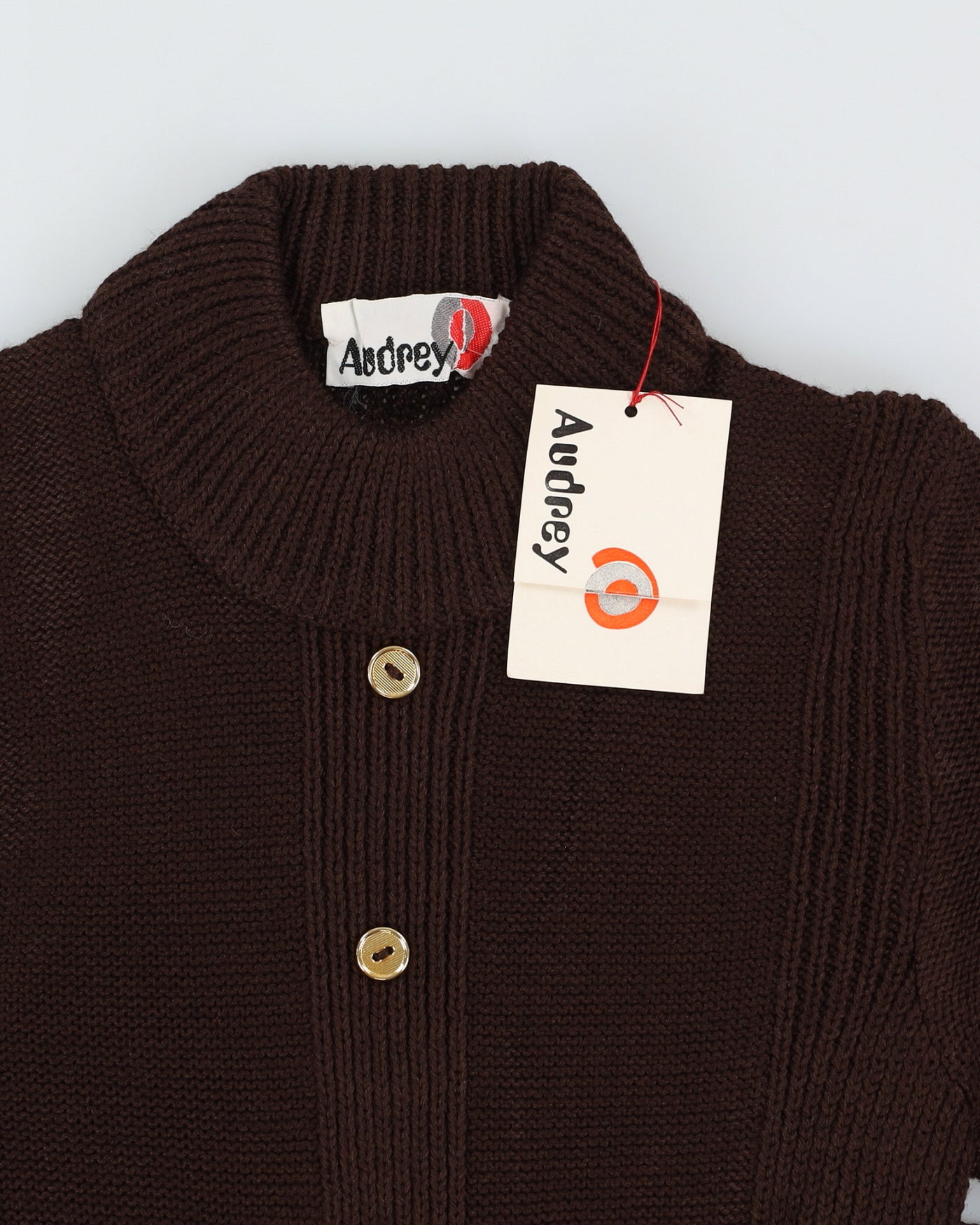 1970s Deadstock Audrey Knitted Dress - XS
