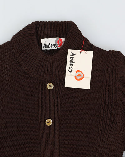 1970s Deadstock Audrey Knitted Dress - XS