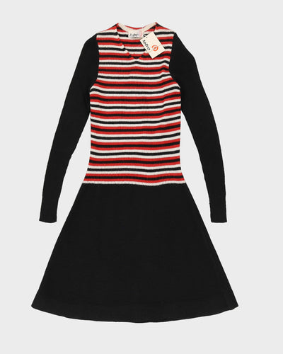 1970s Deadstock Audrey Knitted Dress - XS
