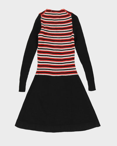 1970s Deadstock Audrey Knitted Dress - XS