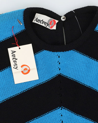 1970s Deadstock Audrey Knitted Dress - XS
