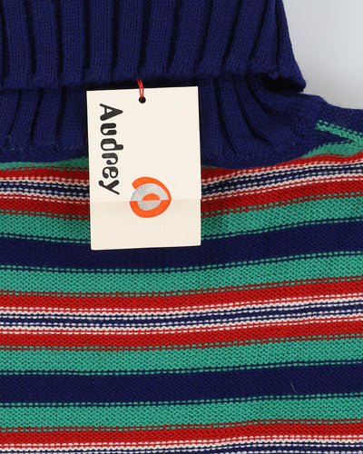 1970s Deadstock Audrey Knitted Dress - XS