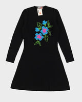 1970s Deadstock Audrey Knitted Dress - S