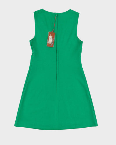 Deadstock Premiere Green Sleeveless Dress - XS