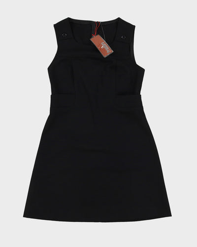 Deadstock Premiere Black Sleeveless Dress - S