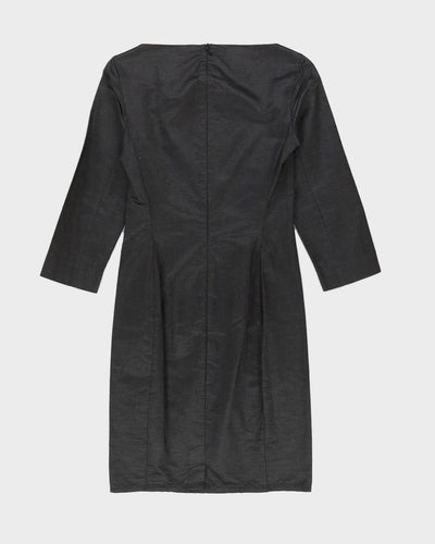 Prada Charcoal Grey Pencil Dress - XXS