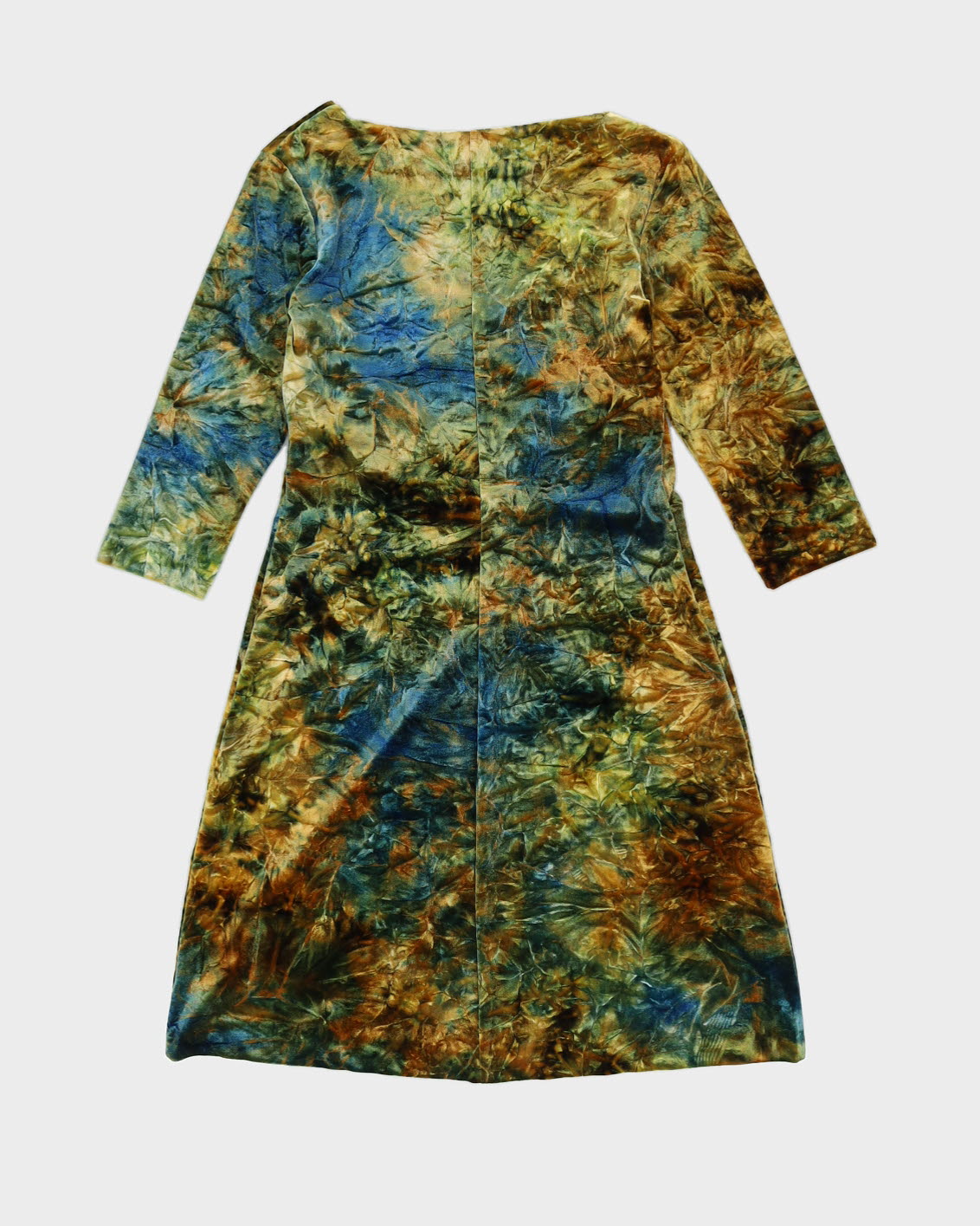 Betsey Johnson Green Velvet Dress - S