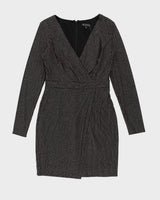 Guess Metallic Striped Party Dress - M