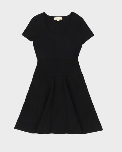 Michael Kors Black Skater Dress - S