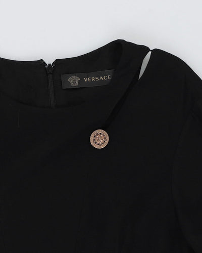 Versace Black Dress - M