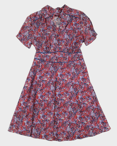 Liberty Art Fabrics Floral Patterned Dress - M