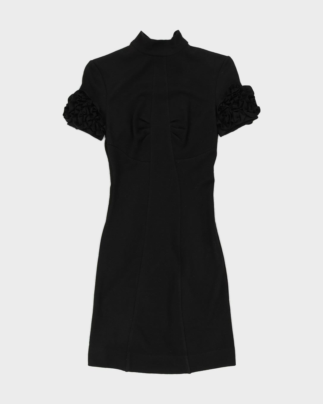 D &amp; G Black Knitted Jersey Dress - XS