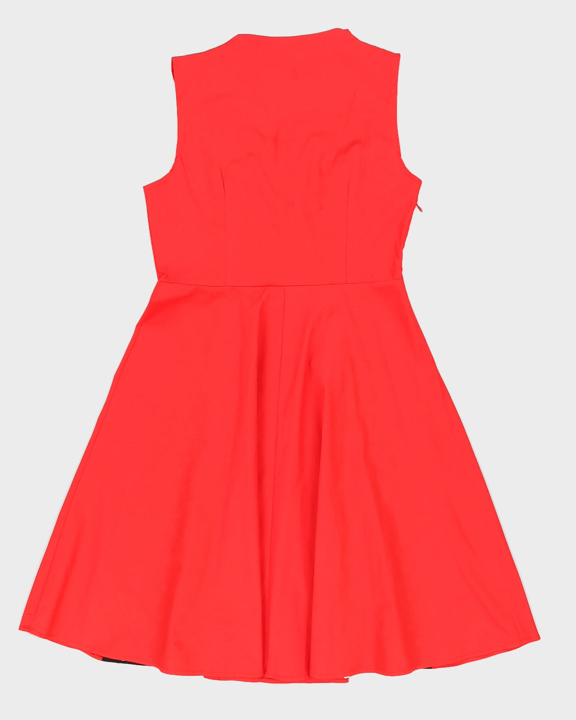 Red Vintage Style Swing Dress - S