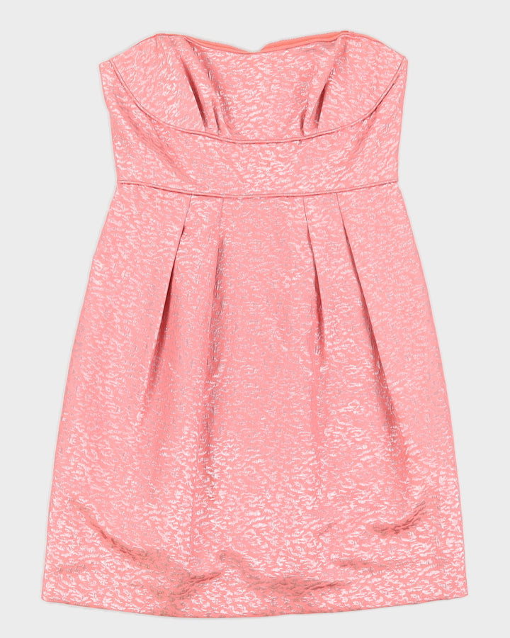 BCBG Max Azria Pink Bustier Dress - S