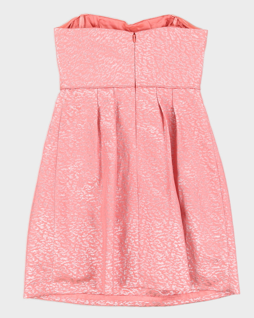 BCBG Max Azria Pink Bustier Dress - S