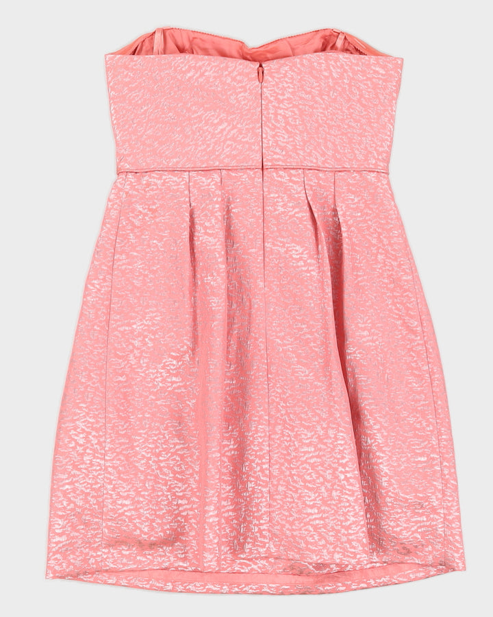 BCBG Max Azria Pink Bustier Dress - S
