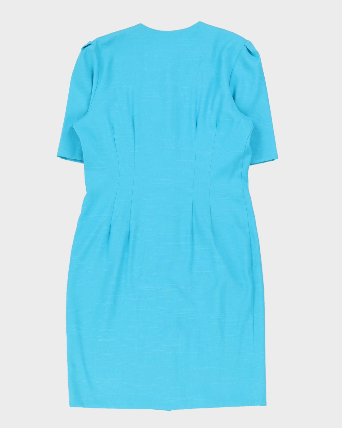 1990s Blue Midi Dress - M