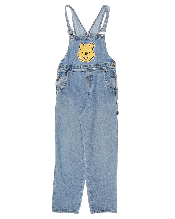 Disney Winnie The Pooh Denim Dungarees - XXS