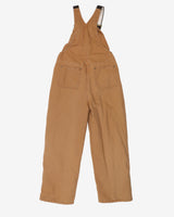 Carhartt Bib Brown Padded Dungarees - W30 L25