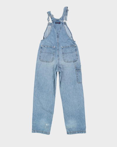 Tommy Hilfiger Faded Blue Long Dungarees - S