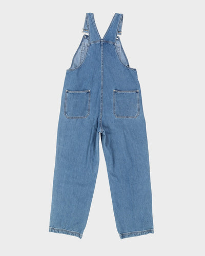 90s Gap Blue Denim Dungarees - M