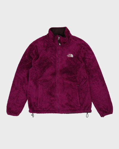 The North Face Purple Full-Zip Fleece - XL