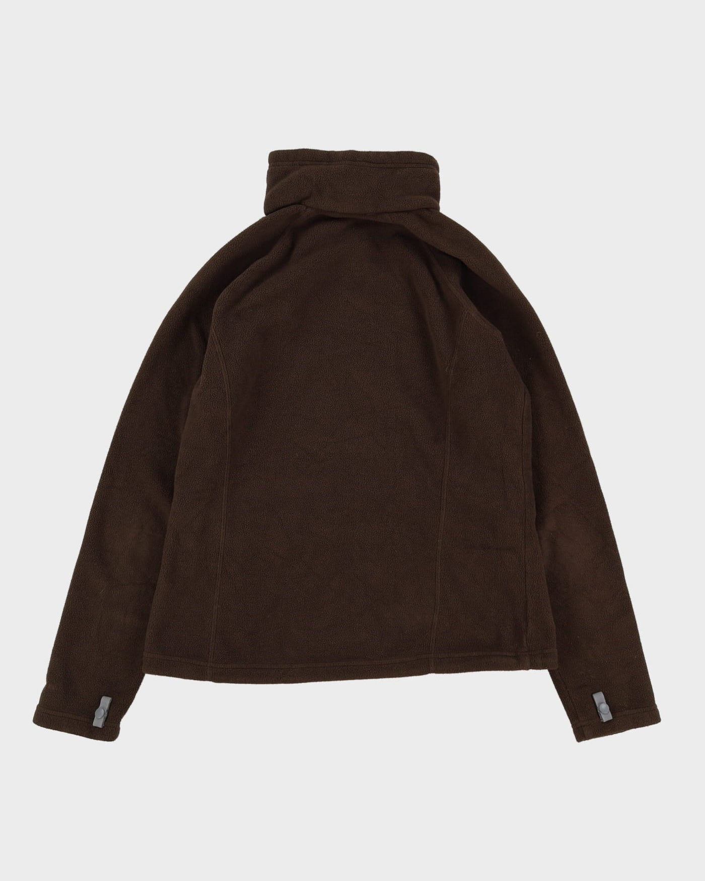 The North Face Brown Full-Zip Fleece - L