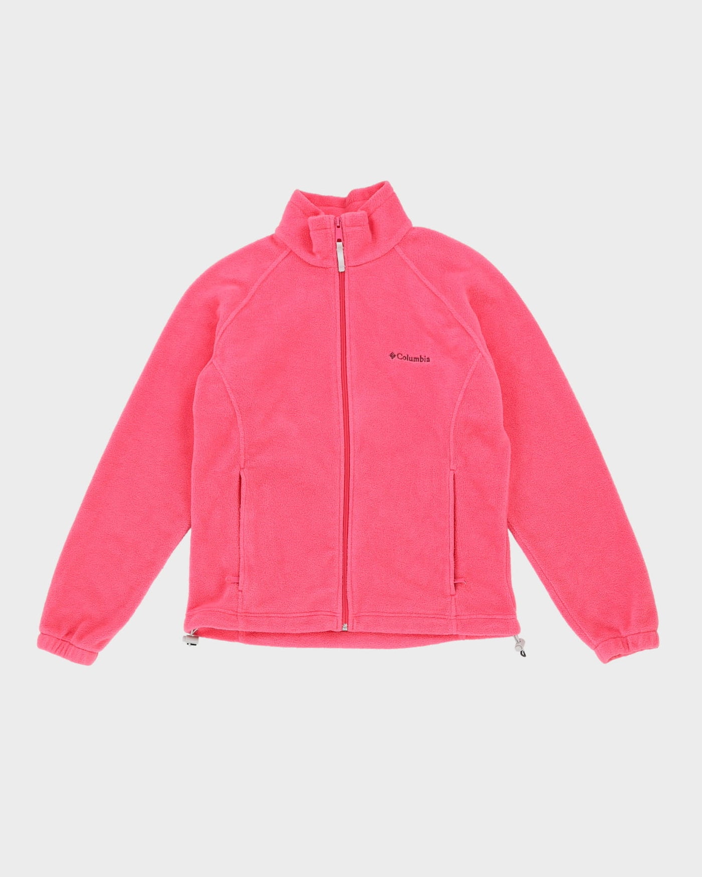 Columbia Pink Full-Zip Fleece - M