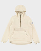The North Face Cream Half-Zip Fleece - L