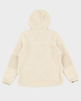 The North Face Cream Half-Zip Fleece - L