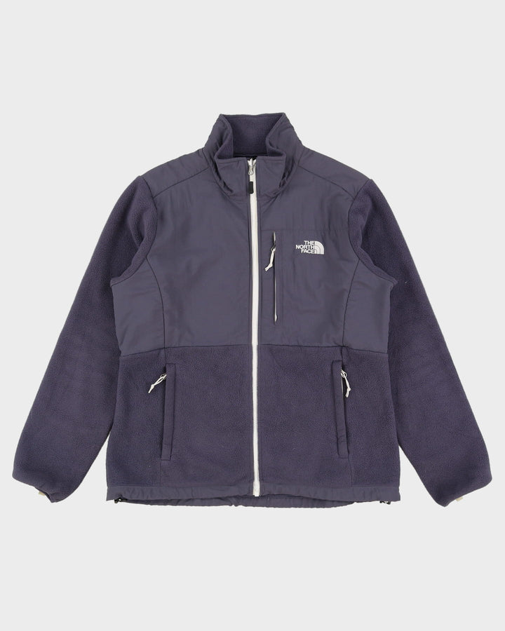 The North Face Purple Full Zip Tech Fleece - L