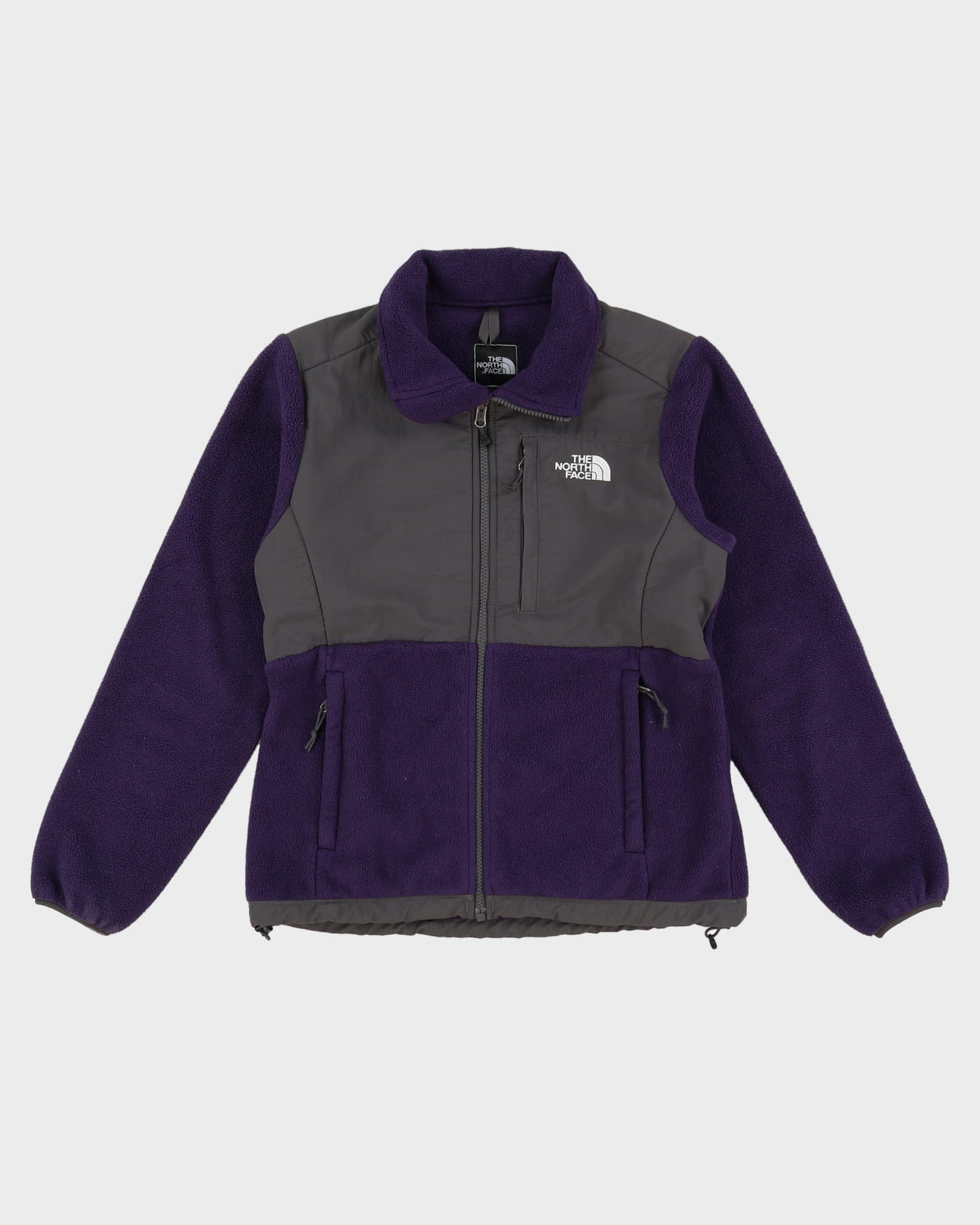 The North Face Purple Zip-Up Fleece - S