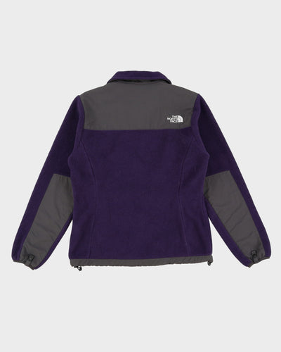 The North Face Purple Zip-Up Fleece - S