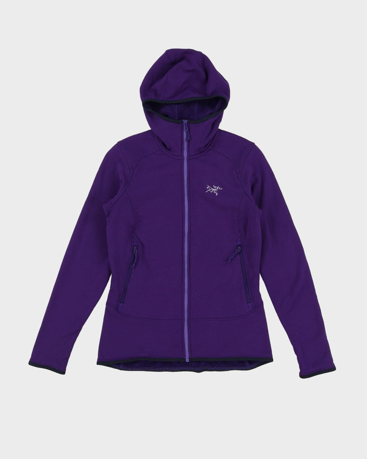 Arc'Teryx Purple Full-Zip Fleece - S
